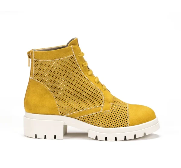 Fluchos NIDUS D8734 Yellow Ankle Boot-Women Women