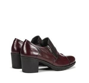 Fluchos NYDIA F1802 Burgundy Slip On- Formal Shoes