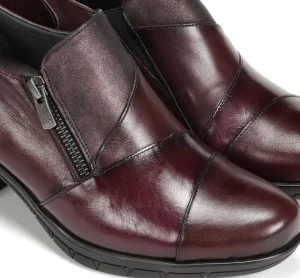 Fluchos NYDIA F1802 Burgundy Slip On- Formal Shoes