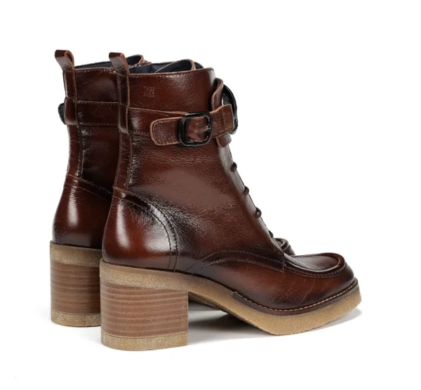 Fluchos OPRAH D9188 Brown Ankle Boot-Women Women