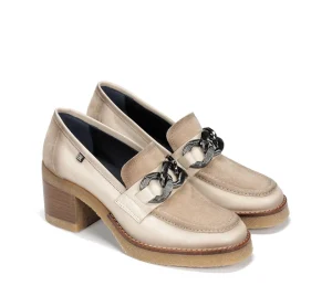 Fluchos OPRAH D9193 Taupe Moccasin- Heels