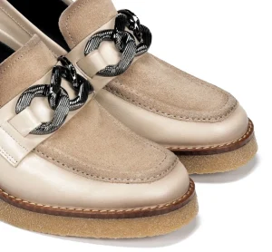 Fluchos OPRAH D9193 Taupe Moccasin- Heels