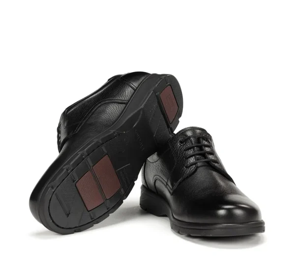 Fluchos PROFESIONAL F1948 Black Shoe- Formal Shoes