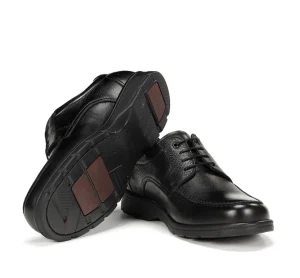 Fluchos PROFESIONAL F1949 Black Shoe- Formal Shoes