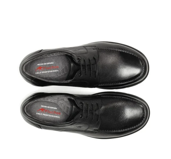 Fluchos PROFESIONAL F1949 Black Shoe- Formal Shoes