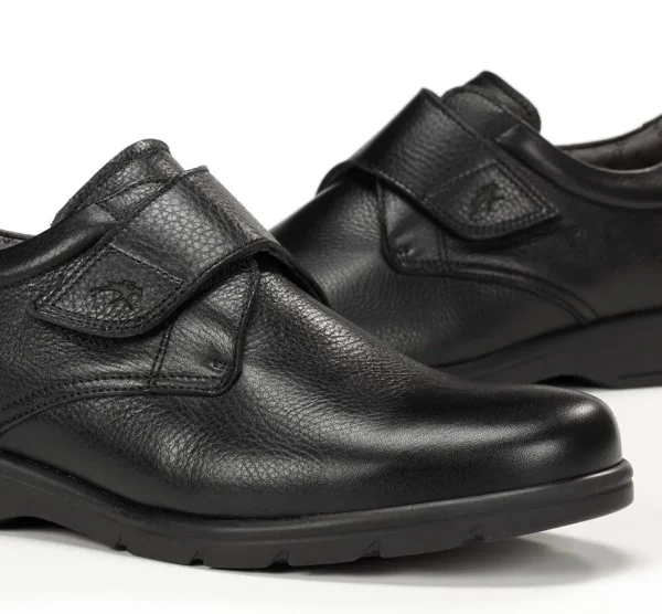 Fluchos PROFESIONAL F1951 Black Shoe- Formal Shoes