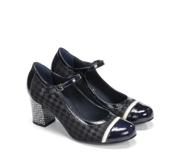 Fluchos RODIN D8669 Blue Shoe- Formal Shoes | Heels