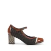 Fluchos RODIN D8669 Brown Shoe- Formal Shoes | Heels