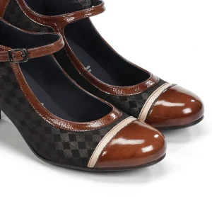 Fluchos RODIN D8669 Brown Shoe- Formal Shoes | Heels