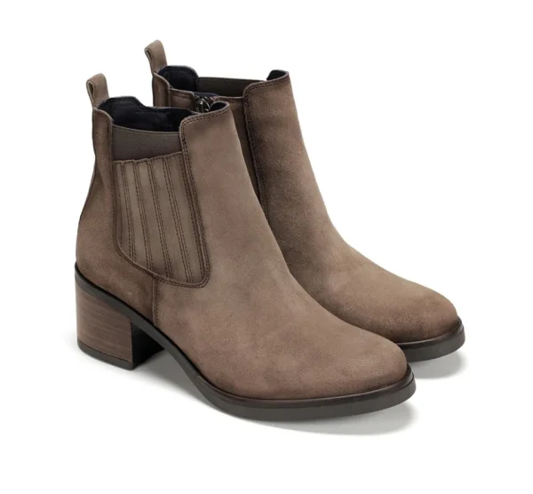 Fluchos ROX D8326 Taupe Ankle Boot-Women Women