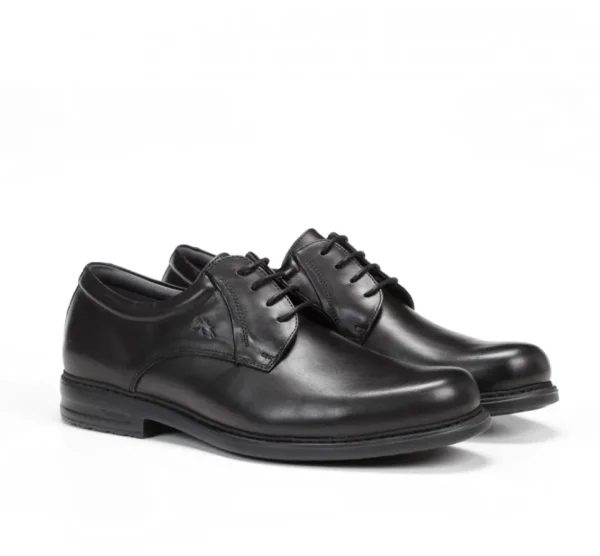 Fluchos SIMON 8466 Black Shoe- Formal Shoes