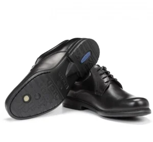 Fluchos SIMON 8466 Black Shoe- Formal Shoes