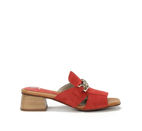 Fluchos SORBES D9059 Red Sandal-Women Women