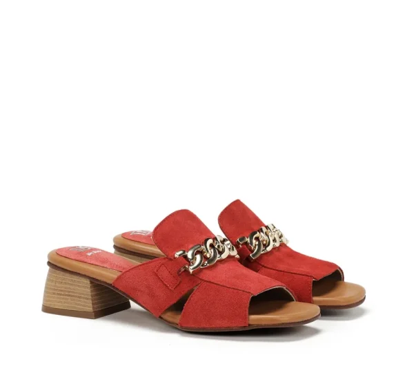 Fluchos SORBES D9059 Red Sandal-Women Women