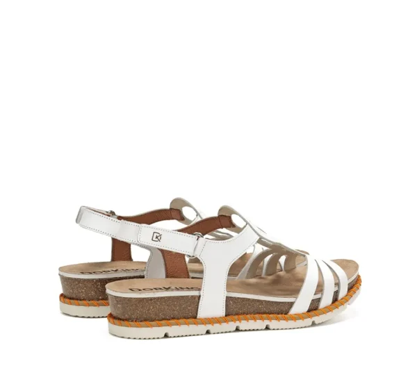 Fluchos SPORT D9322 White Sandal-Women Women