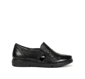 Fluchos STYLL F1567 Black Shoe- Formal Shoes