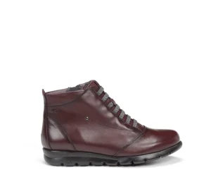 Fluchos SUSAN F0356 Burgundy Ankle Boot- Ankle Boots