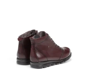 Fluchos SUSAN F0356 Burgundy Ankle Boot- Ankle Boots