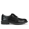 Fluchos TERRY F1340 Black Shoe- Formal Shoes