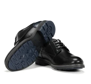 Fluchos TERRY F1340 Black Shoe- Formal Shoes