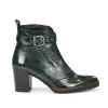 Fluchos THAIS D8300 Green Ankle Boot- Ankle Boots | Heels