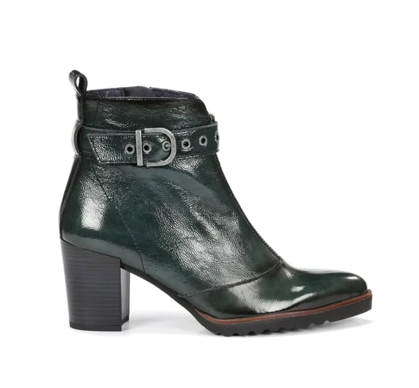 Fluchos THAIS D8300 Green Ankle Boot- Ankle Boots | Heels