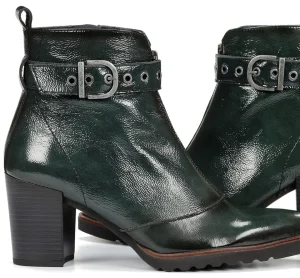 Fluchos THAIS D8300 Green Ankle Boot- Ankle Boots | Heels