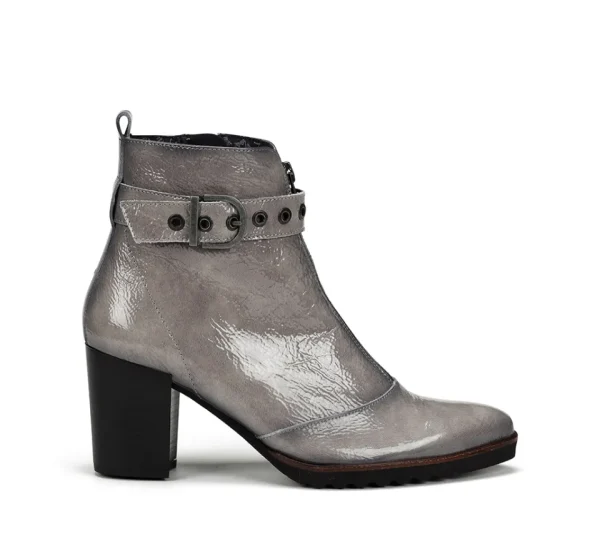 Fluchos THAIS D8300 Grey Ankle Boot- Ankle Boots