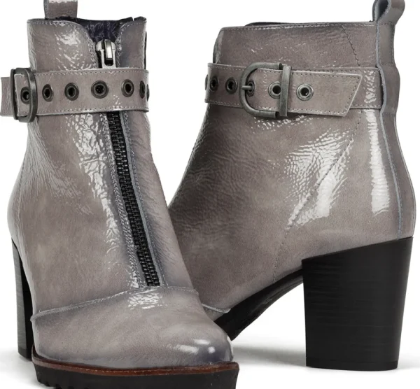 Fluchos THAIS D8300 Grey Ankle Boot- Ankle Boots