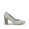 Fluchos TIAN D8739 White High Heel shoe-Women Women