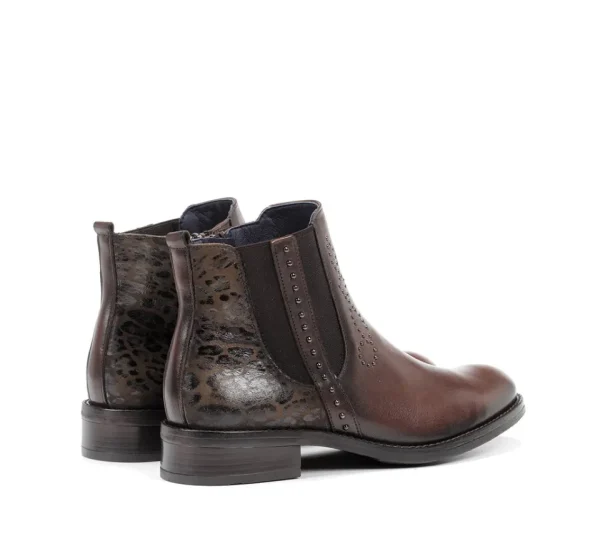 Fluchos TIERRA D8259 Brown Ankle Boot-Women Women