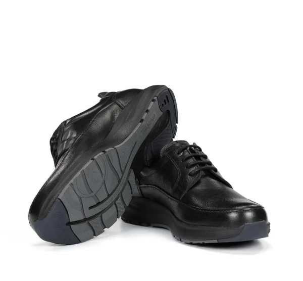 Fluchos TRITON F2065 Black Shoe- Formal Shoes