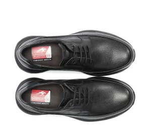 Fluchos TRITON F2065 Black Shoe- Formal Shoes