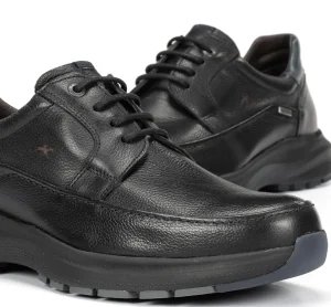 Fluchos TRITON F2065 Black Shoe- Formal Shoes