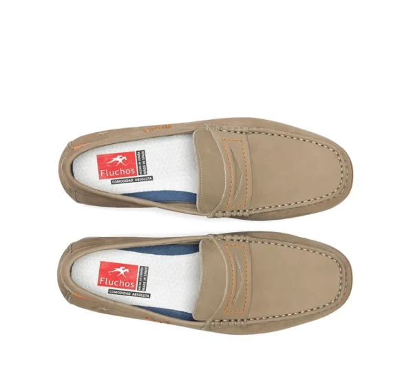 Fluchos TROY F1730 Brown Moccasin- Men