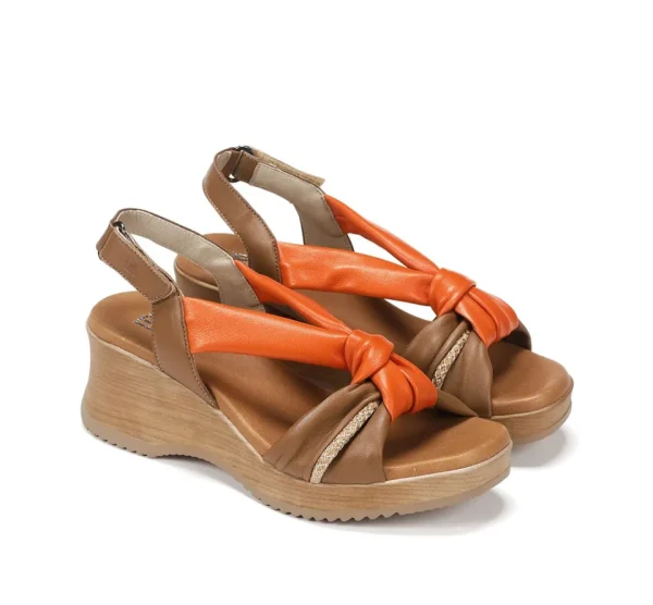 Fluchos UBARI D8714 Orange Sandal-Women Women