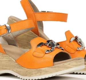 Fluchos UBARI D9034 Orange Sandal-Women Women