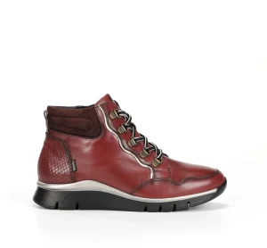 Fluchos UNION F2073 Burgundy Ankle Boot- Ankle Boots