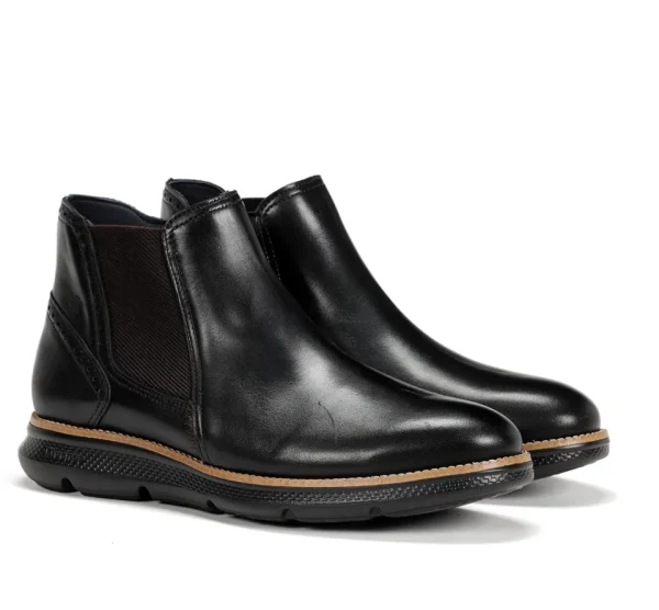 Fluchos WILLIAM F1354 Black Ankle Boot- Men