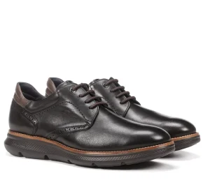 Fluchos WILLIAM F1351 Black Shoe- Formal Shoes | Lace-Up Shoes