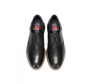 Fluchos WILLIAM F1351 Black Shoe- Formal Shoes | Lace-Up Shoes