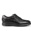 Fluchos ZETA F0606 Black Shoe- Formal Shoes | Lace-Up Shoes