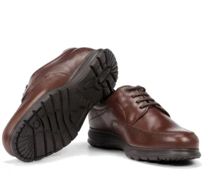 Fluchos ZETA F0602 Brown Shoe- Formal Shoes | Lace-Up Shoes