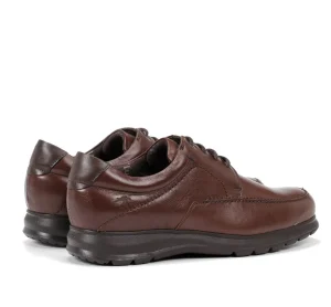 Fluchos ZETA F0602 Brown Shoe- Formal Shoes | Lace-Up Shoes